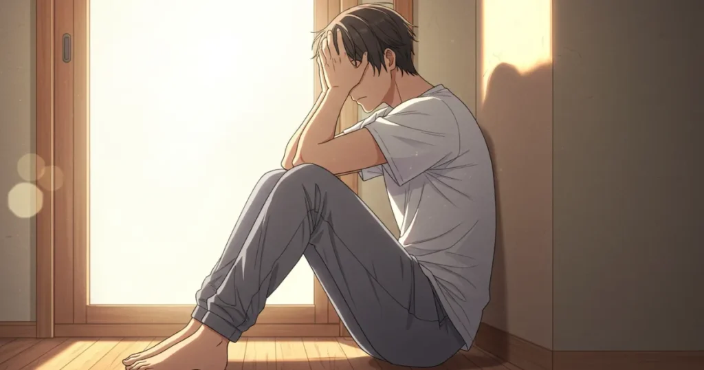性行為への不安から起こる中折れに悩んでいる男性