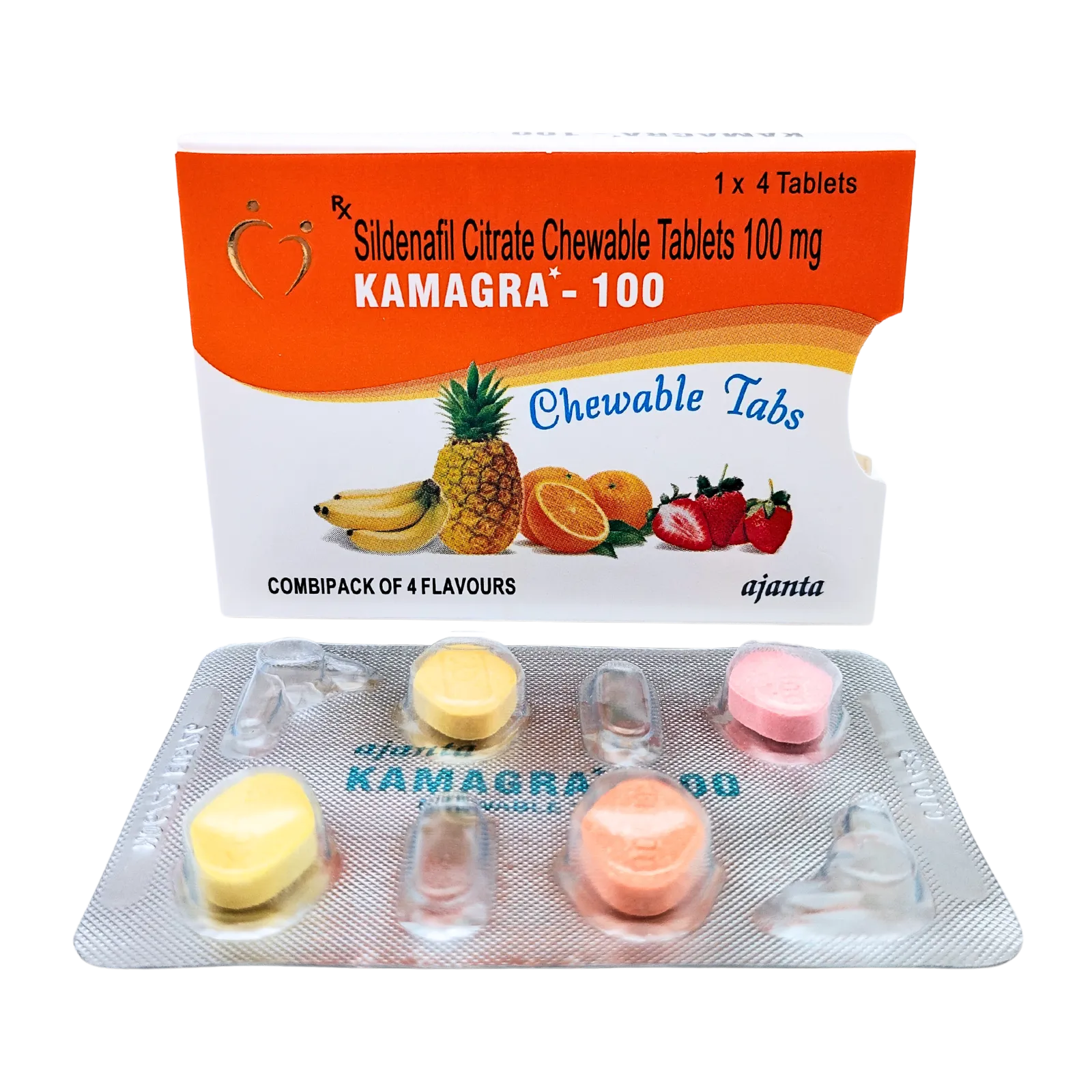 カマグラチュアブル 100mg（4錠）